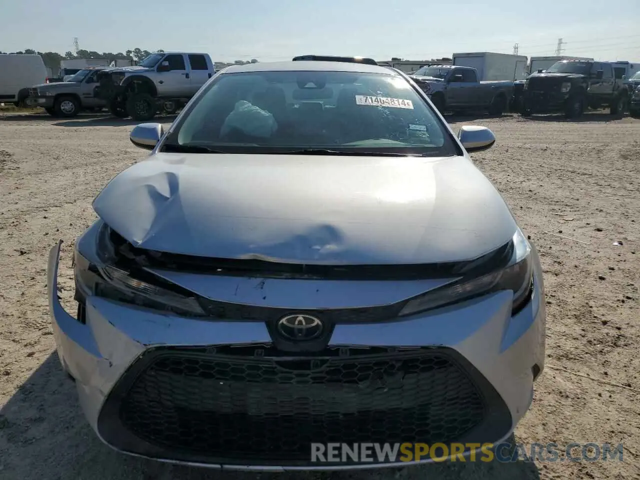 5 Photograph of a damaged car 5YFDPRAE3LP106528 TOYOTA COROLLA 2020