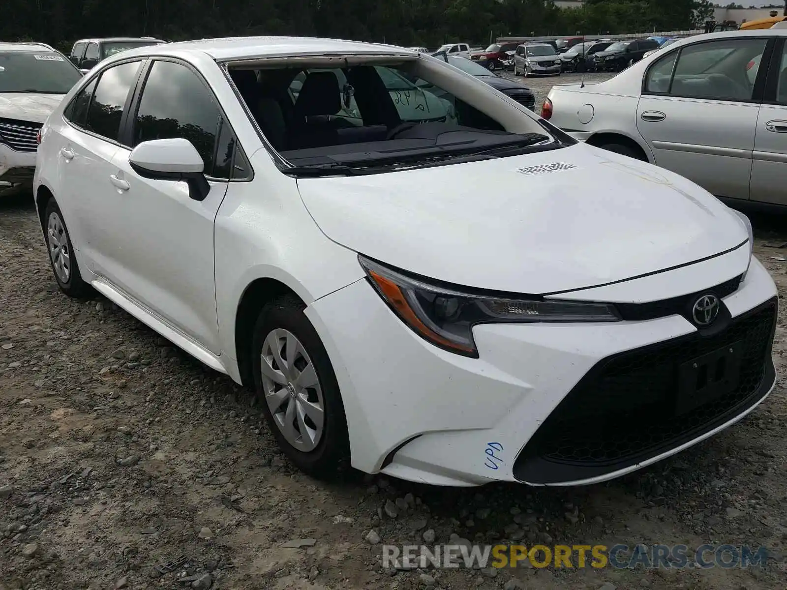 1 Photograph of a damaged car 5YFDPRAE3LP118873 TOYOTA COROLLA 2020