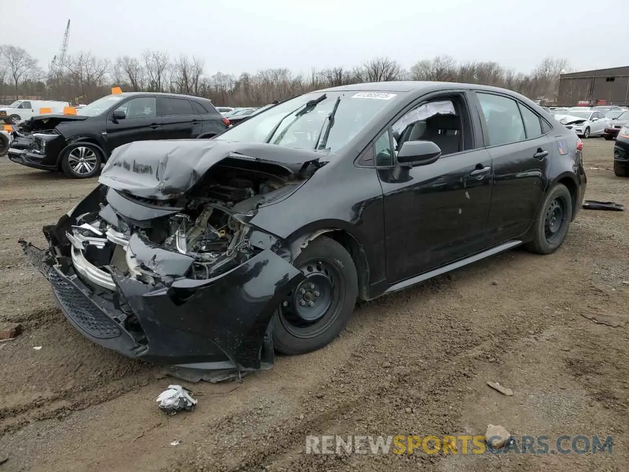 1 Photograph of a damaged car 5YFDPRAE5LP010710 TOYOTA COROLLA 2020