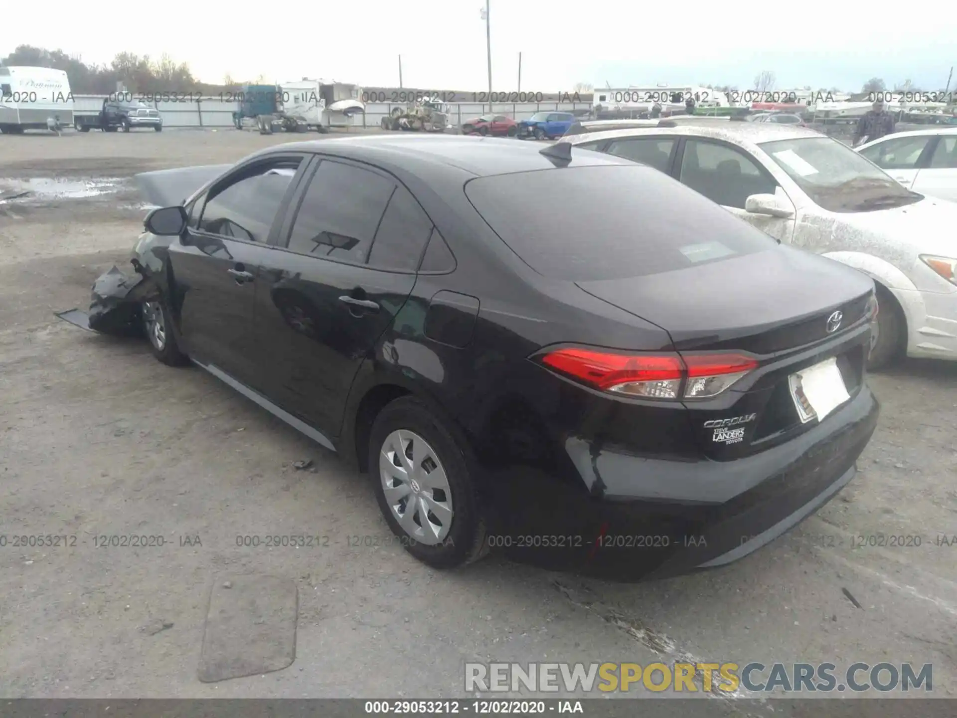 3 Photograph of a damaged car 5YFDPRAE5LP067537 TOYOTA COROLLA 2020