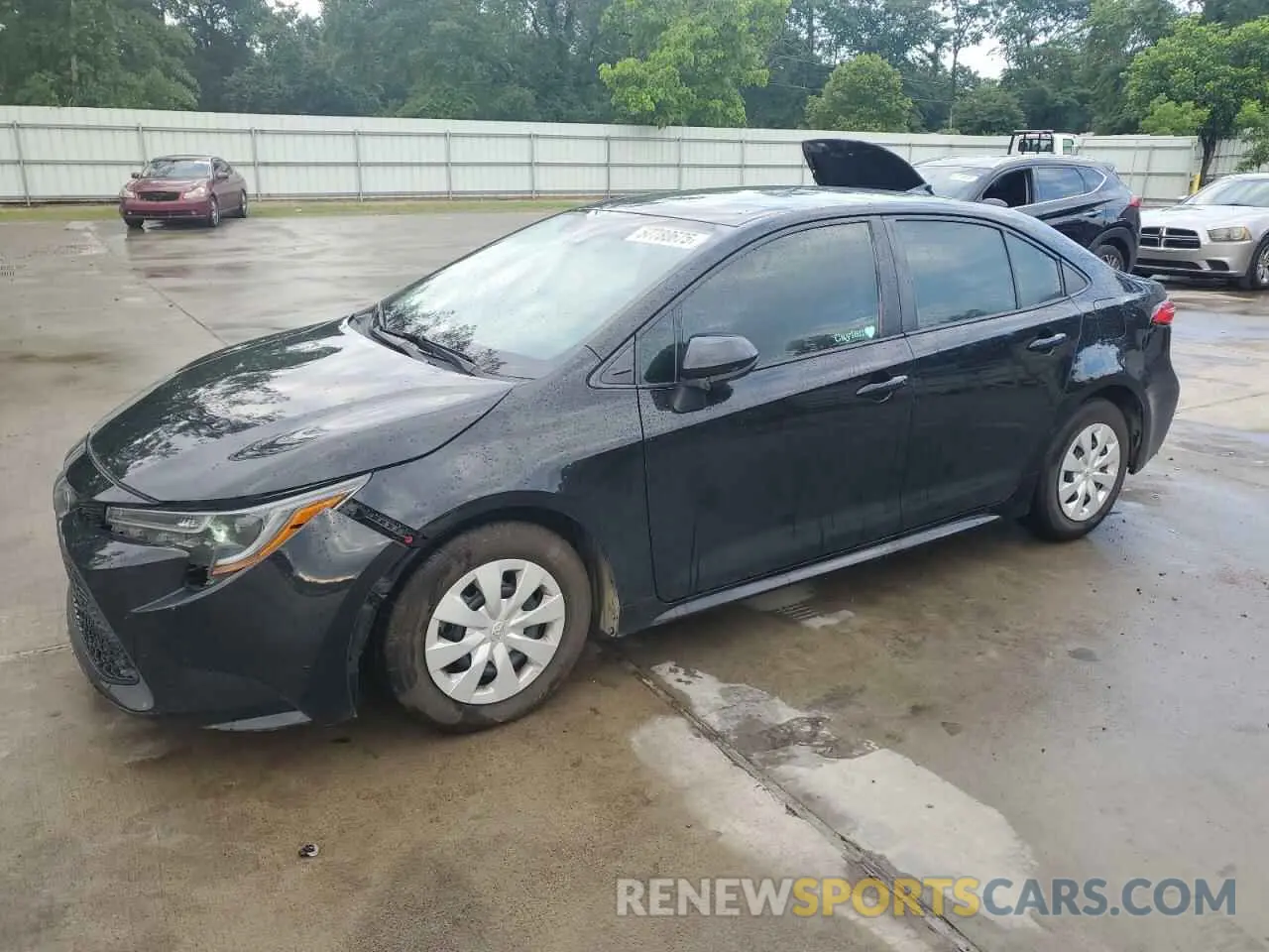1 Photograph of a damaged car 5YFDPRAE5LP123072 TOYOTA COROLLA 2020