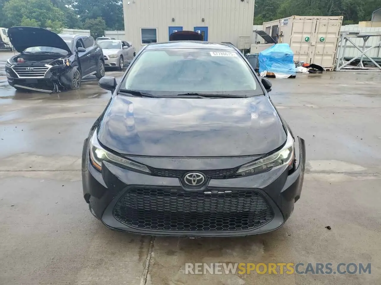 5 Photograph of a damaged car 5YFDPRAE5LP123072 TOYOTA COROLLA 2020