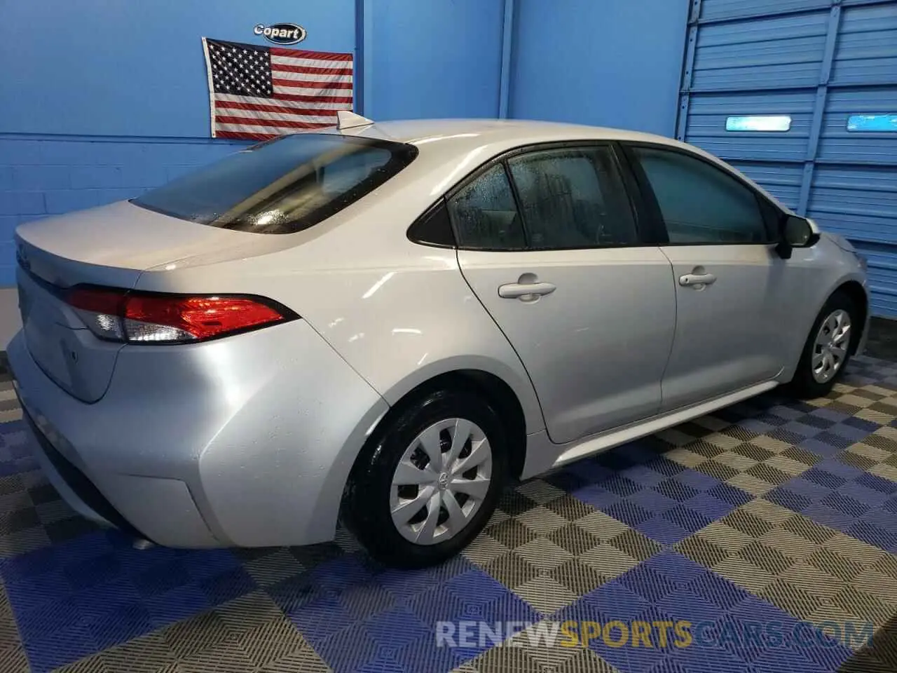 3 Photograph of a damaged car 5YFDPRAE6LP116471 TOYOTA COROLLA 2020