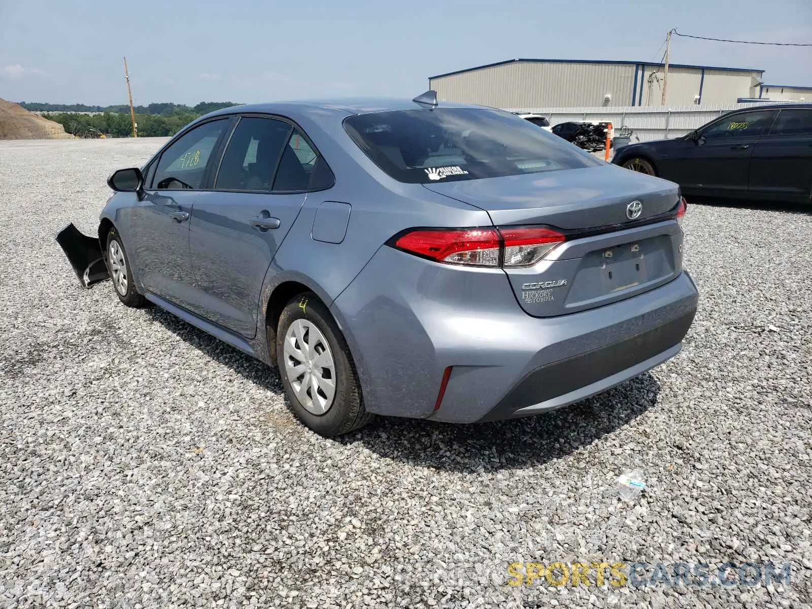 3 Photograph of a damaged car 5YFDPRAE6LP125722 TOYOTA COROLLA 2020