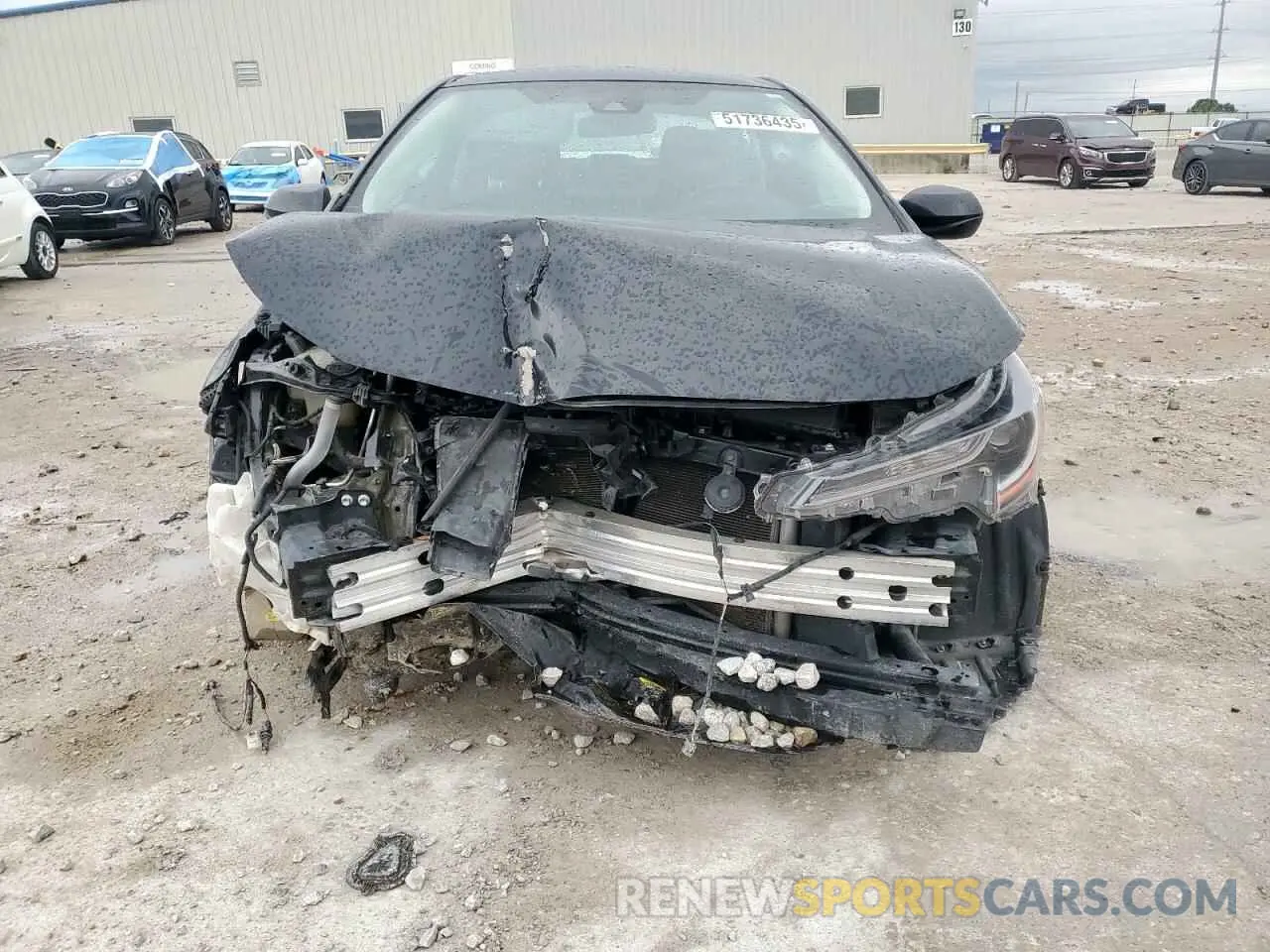 5 Photograph of a damaged car 5YFDPRAE6LP143153 TOYOTA COROLLA 2020