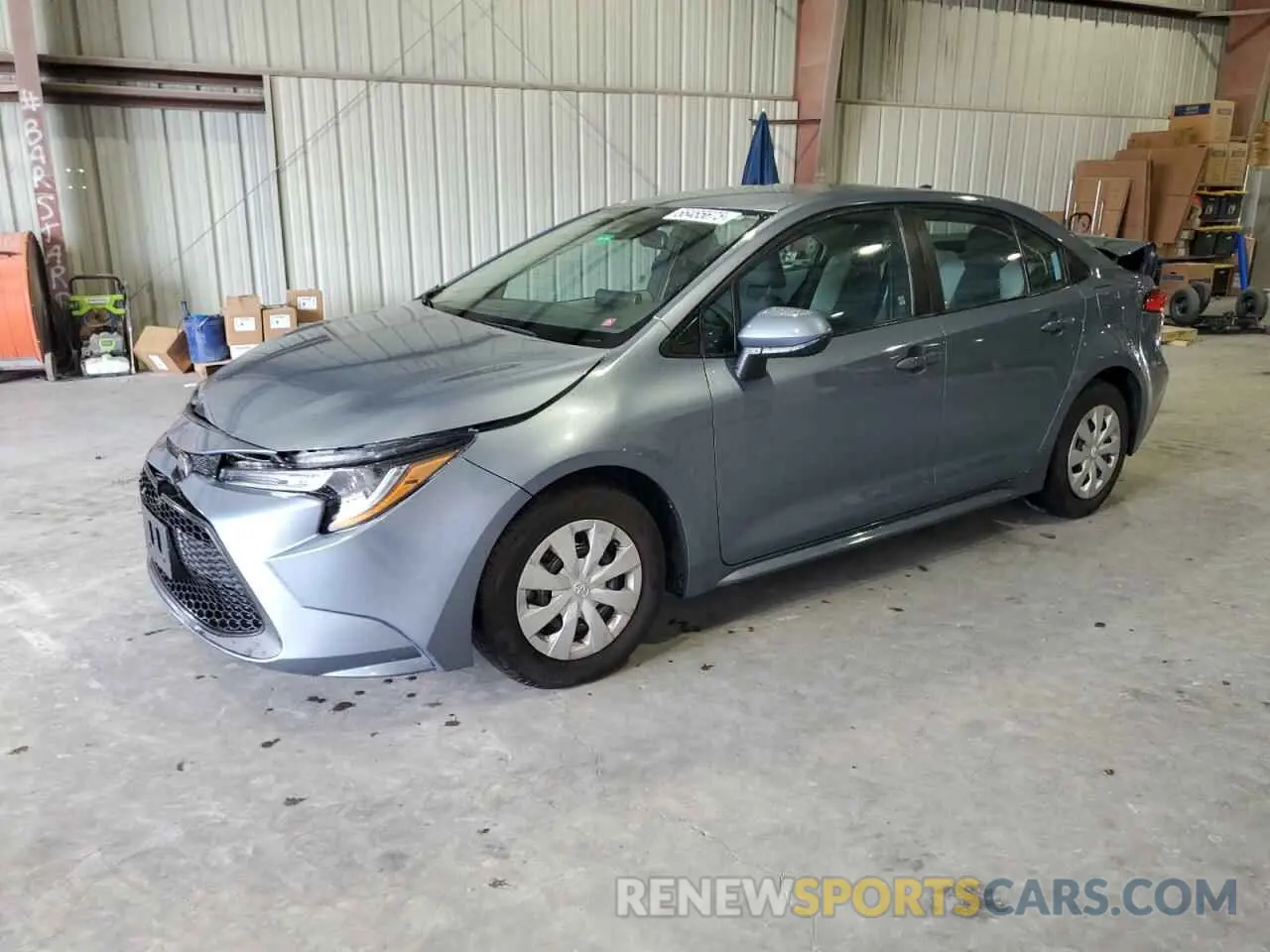 1 Photograph of a damaged car 5YFDPRAE8LP007445 TOYOTA COROLLA 2020