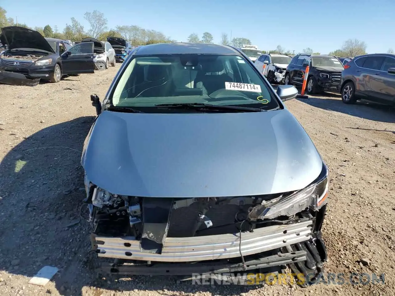 5 Photograph of a damaged car 5YFDPRAE8LP018624 TOYOTA COROLLA 2020