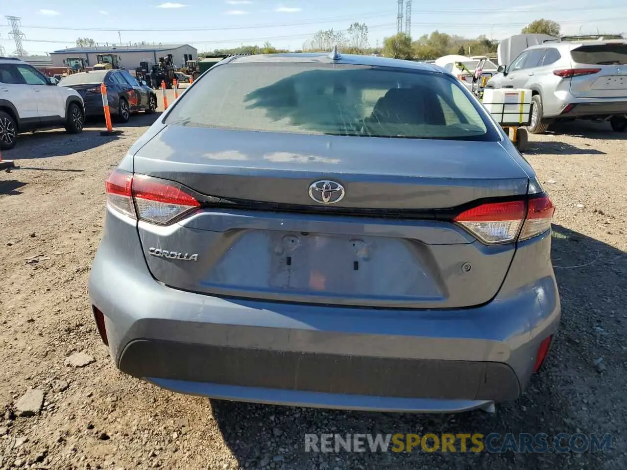 6 Photograph of a damaged car 5YFDPRAE8LP018624 TOYOTA COROLLA 2020