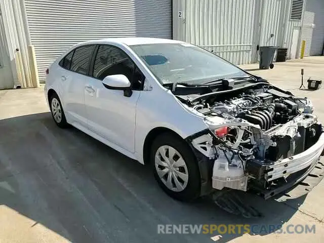 10 Photograph of a damaged car 5YFDPRAE8LP036752 TOYOTA COROLLA 2020