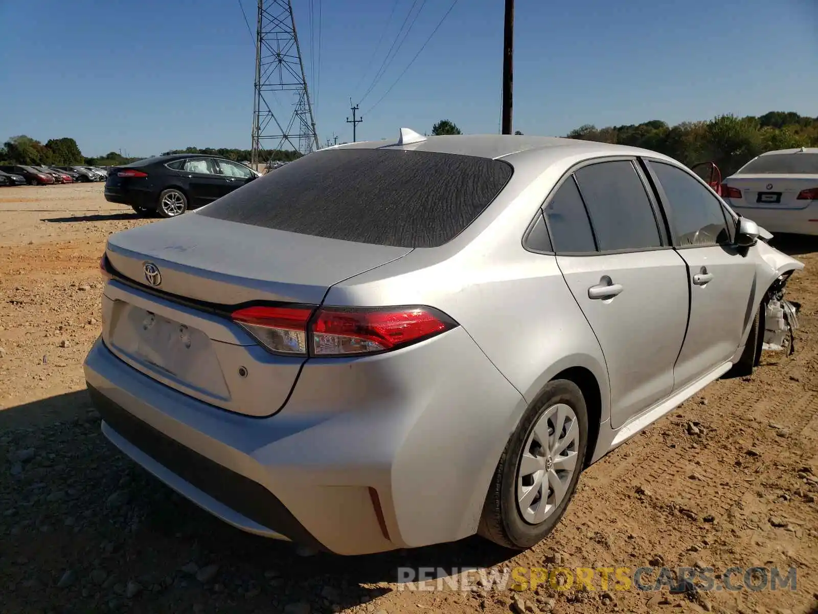 4 Photograph of a damaged car 5YFDPRAEXLP058946 TOYOTA COROLLA 2020