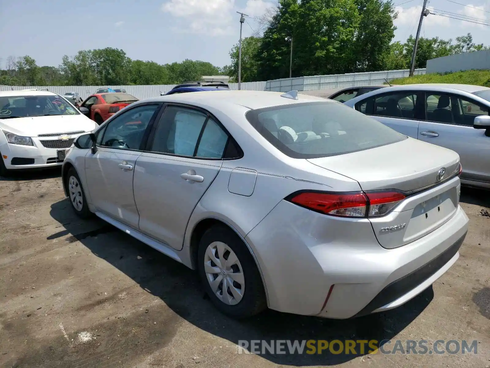 3 Photograph of a damaged car 5YFDPRAEXLP119583 TOYOTA COROLLA 2020