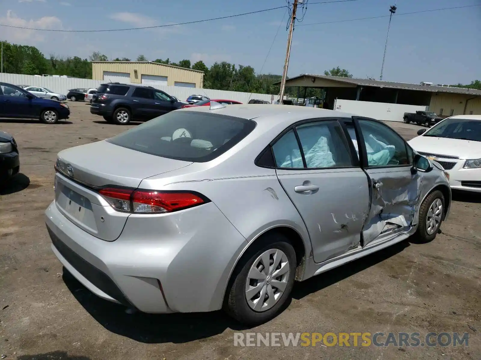 4 Photograph of a damaged car 5YFDPRAEXLP119583 TOYOTA COROLLA 2020