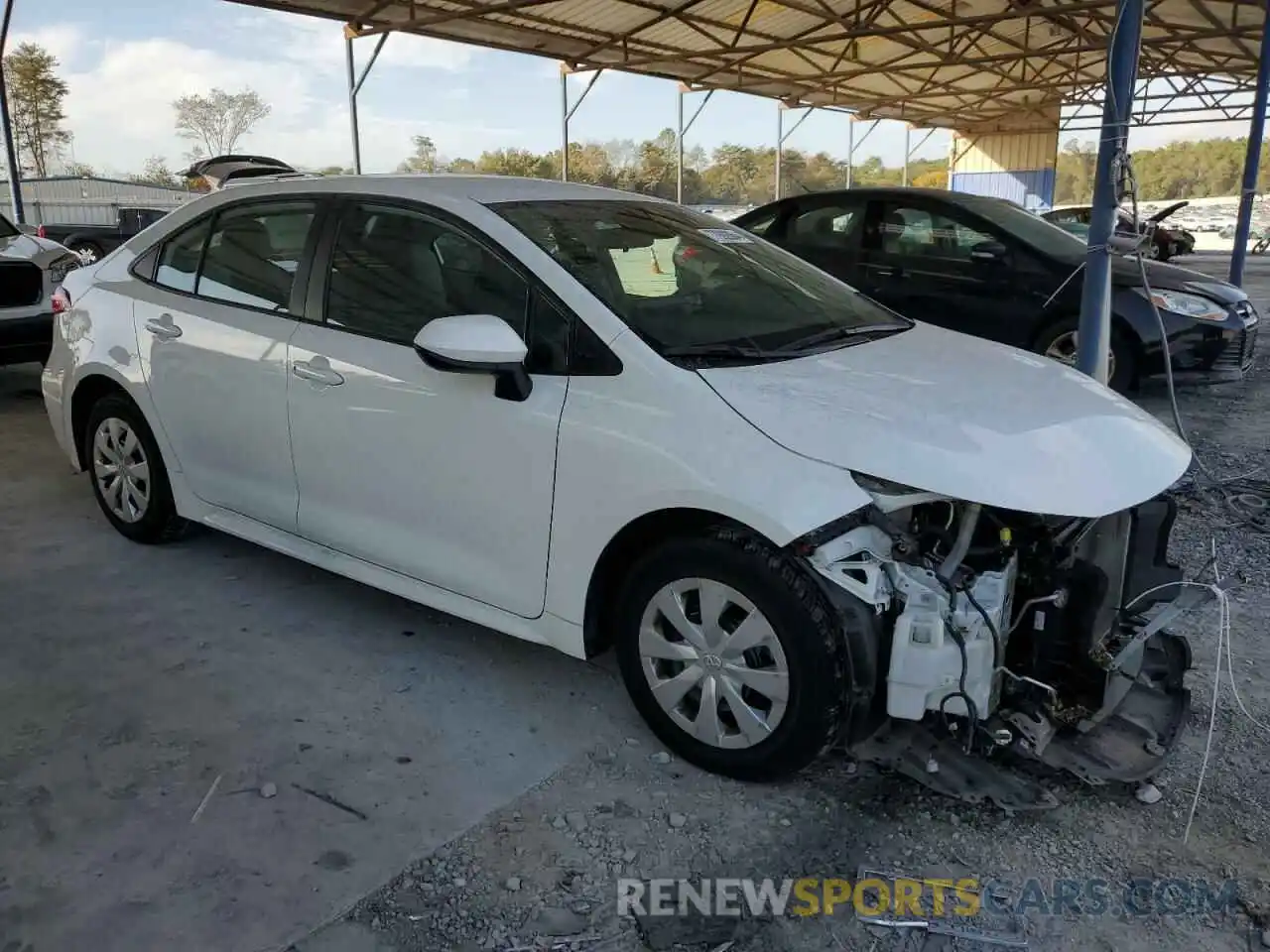 4 Photograph of a damaged car 5YFDPRAEXLP141003 TOYOTA COROLLA 2020