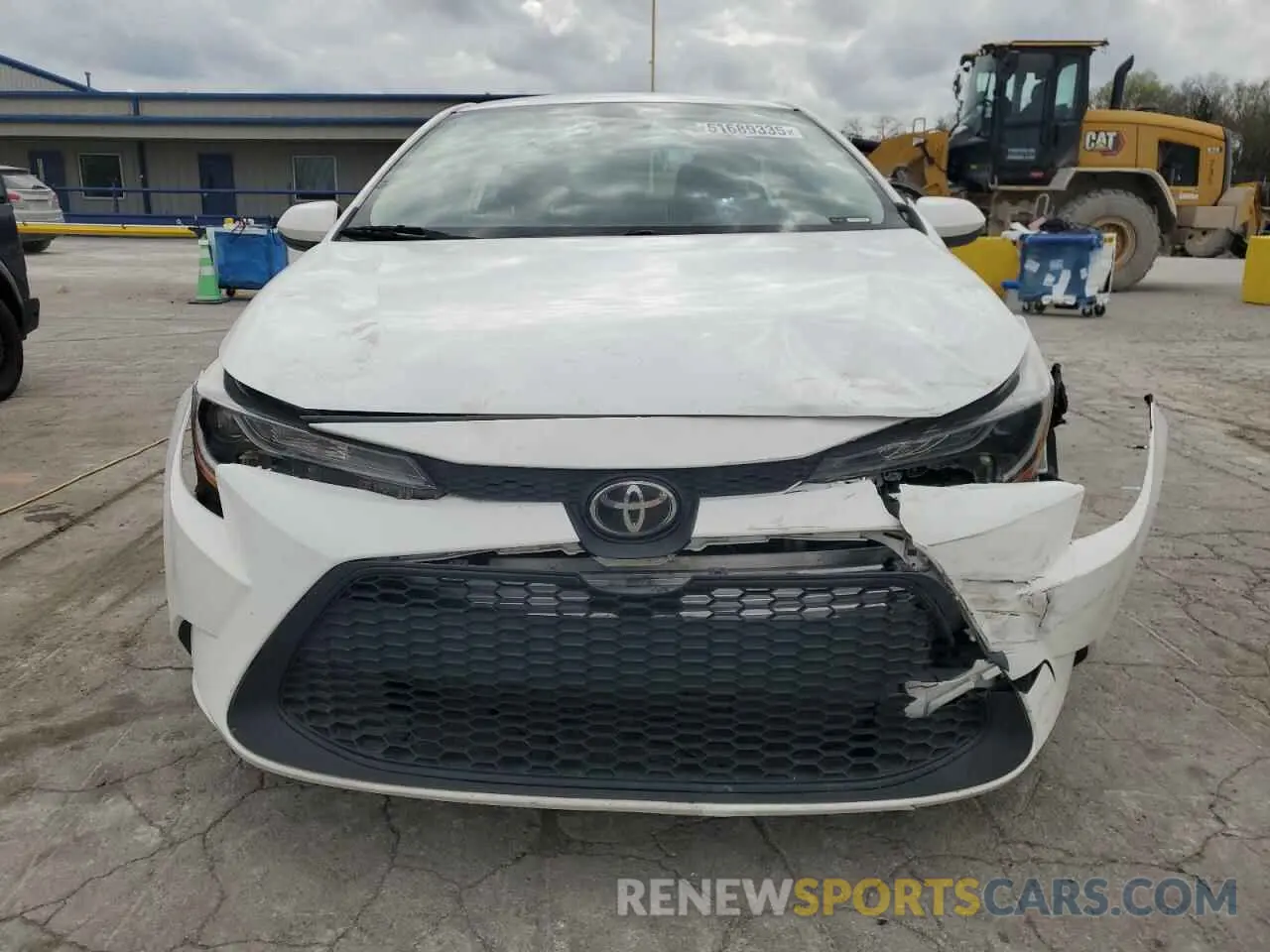 5 Photograph of a damaged car 5YFEPRAE0LP006231 TOYOTA COROLLA 2020