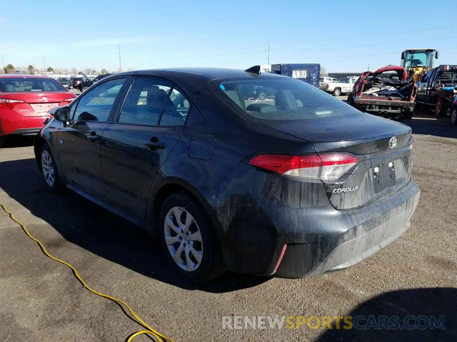 3 Photograph of a damaged car 5YFEPRAE0LP018167 TOYOTA COROLLA 2020