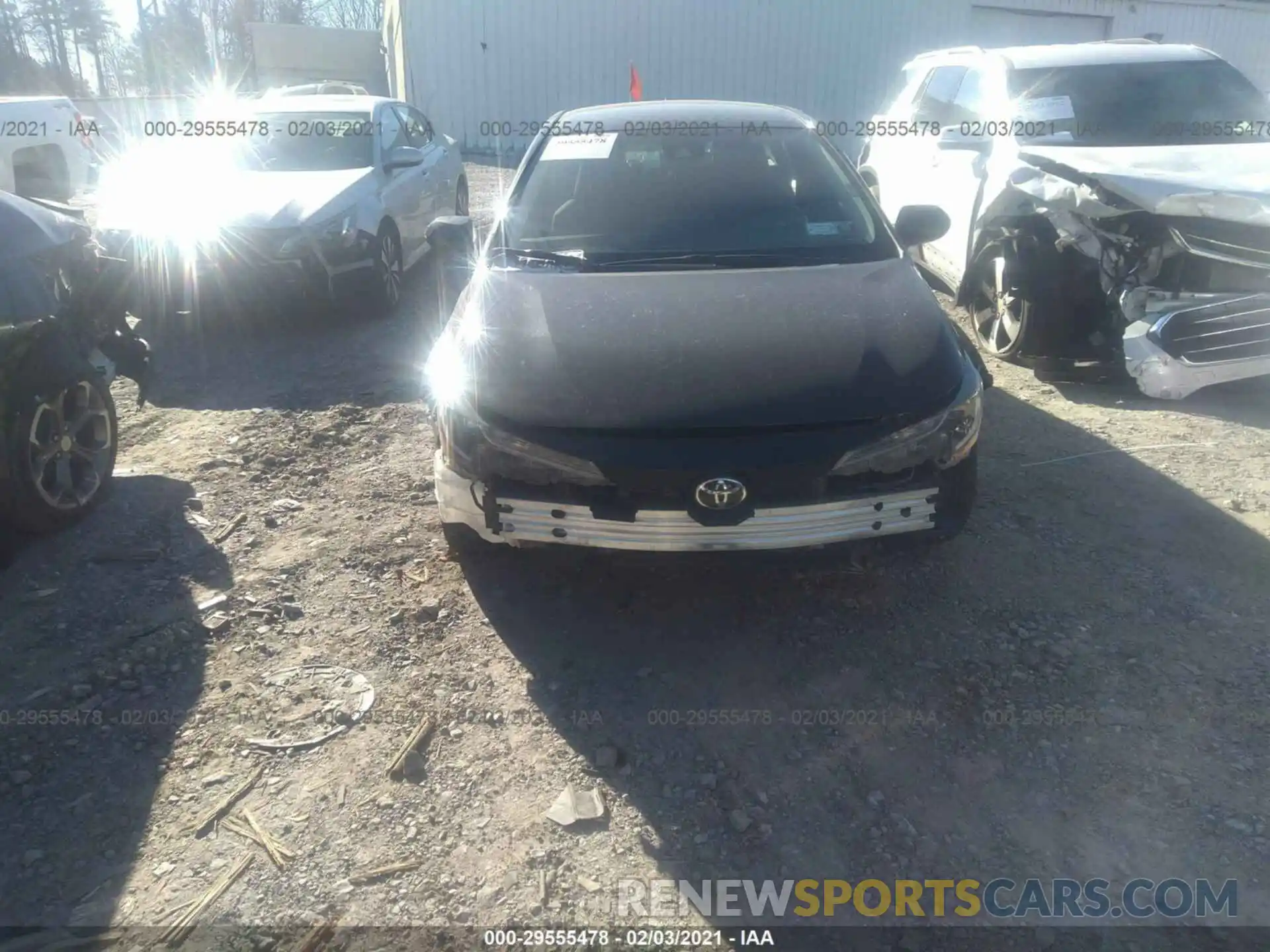 6 Photograph of a damaged car 5YFEPRAE0LP020517 TOYOTA COROLLA 2020