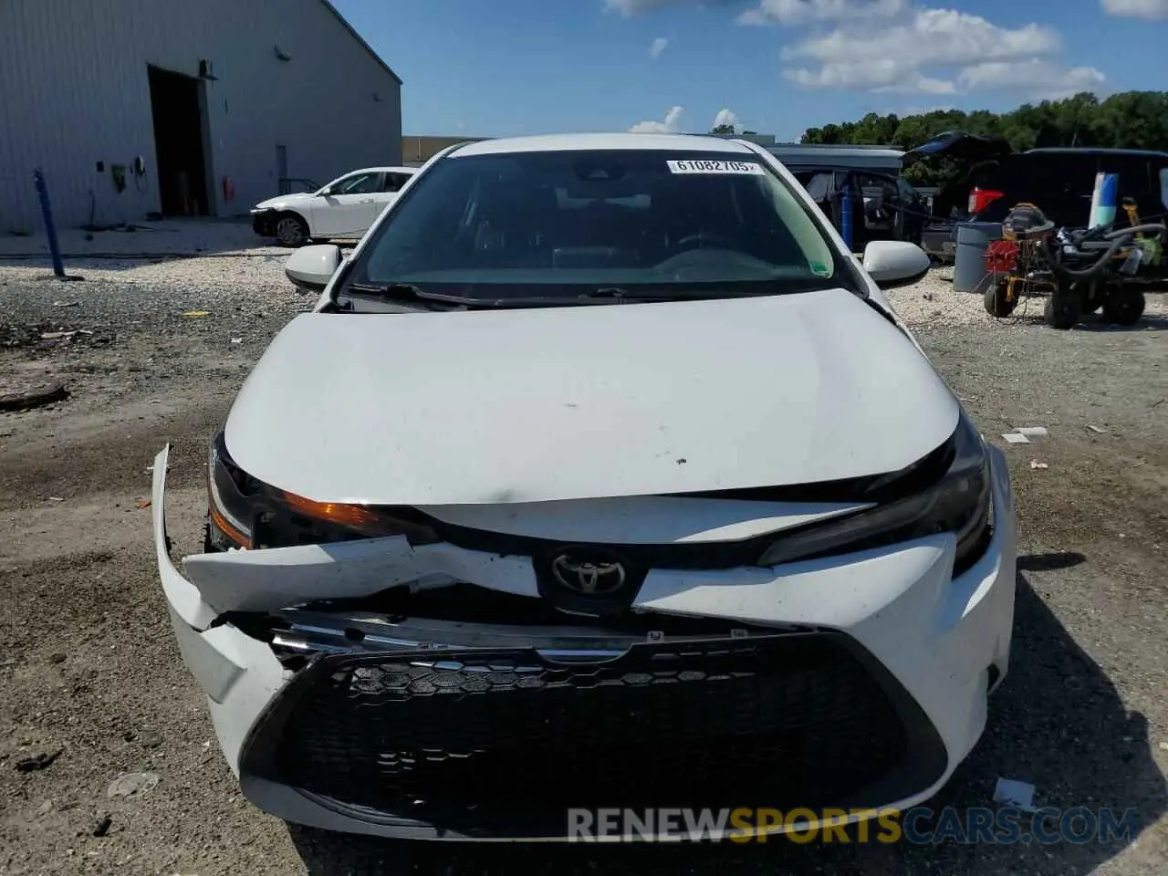 5 Photograph of a damaged car 5YFEPRAE0LP024227 TOYOTA COROLLA 2020