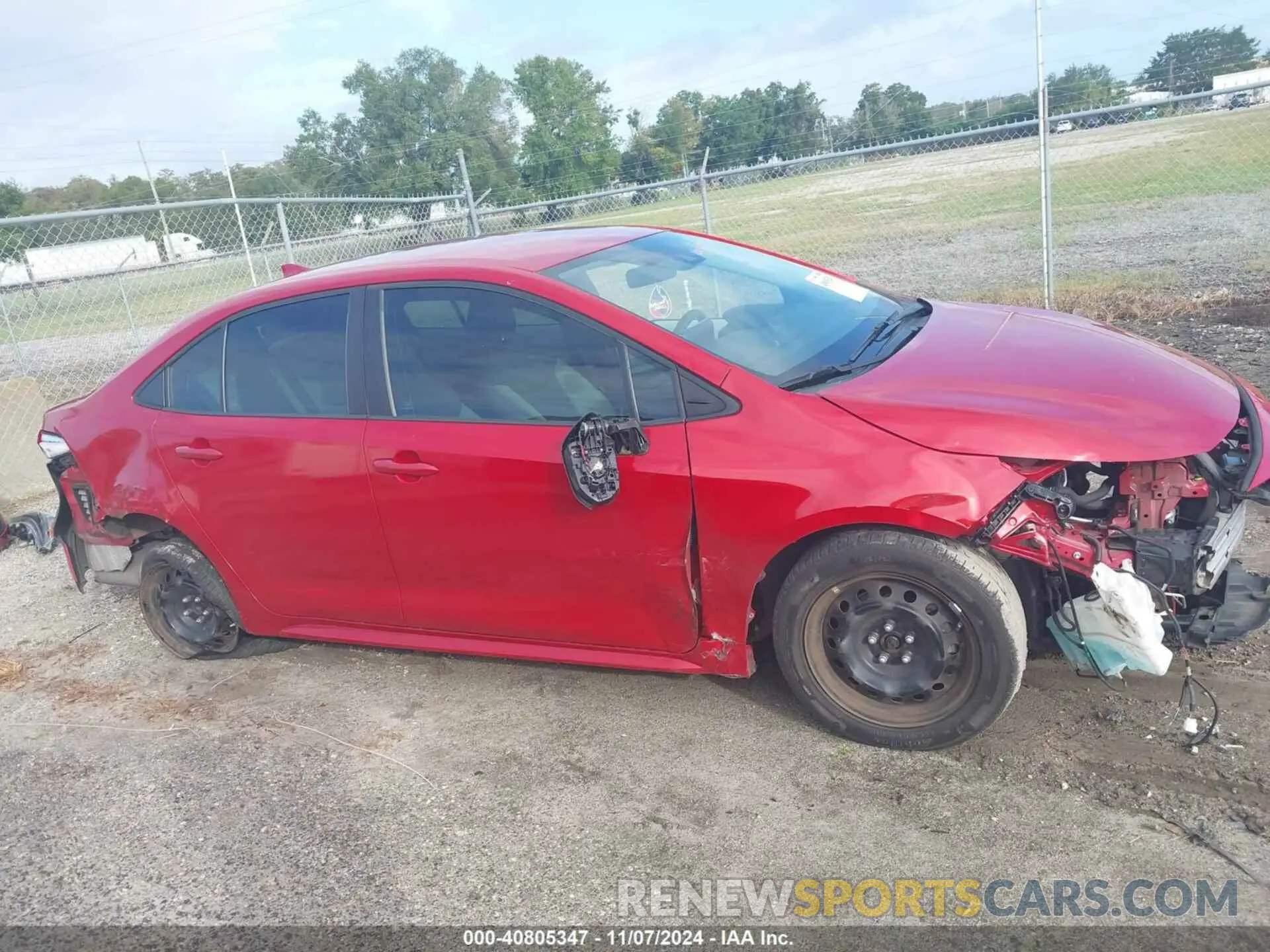 14 Photograph of a damaged car 5YFEPRAE0LP028682 TOYOTA COROLLA 2020