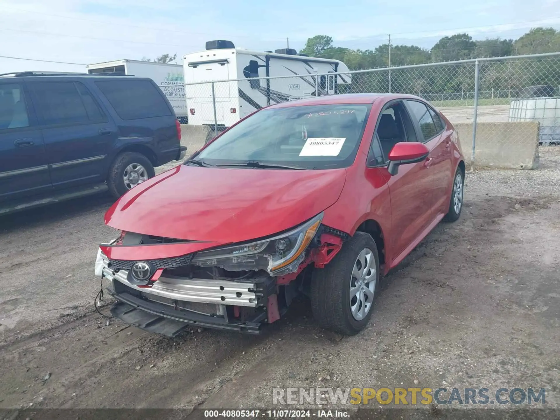 6 Photograph of a damaged car 5YFEPRAE0LP028682 TOYOTA COROLLA 2020