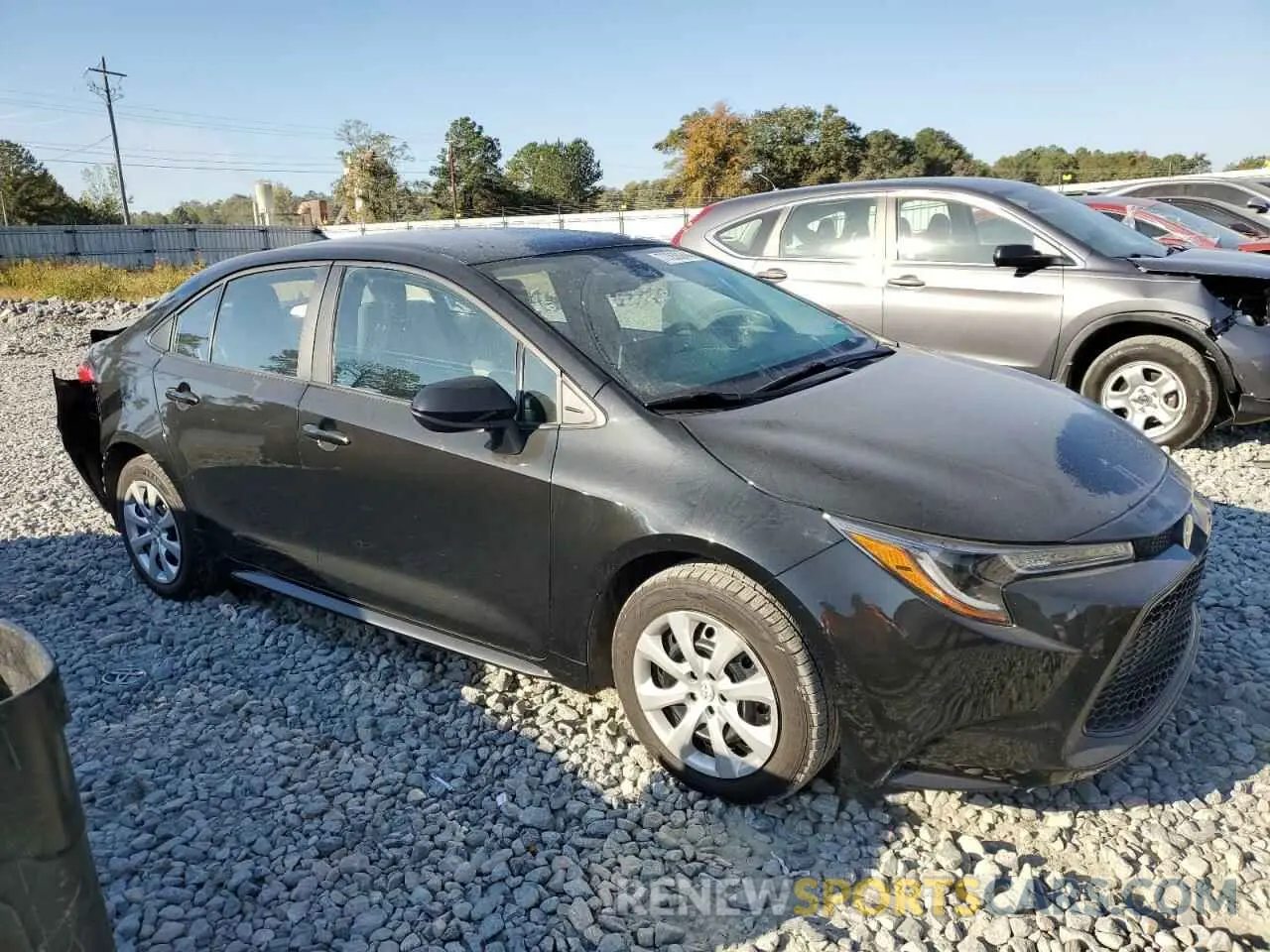 4 Photograph of a damaged car 5YFEPRAE0LP034787 TOYOTA COROLLA 2020