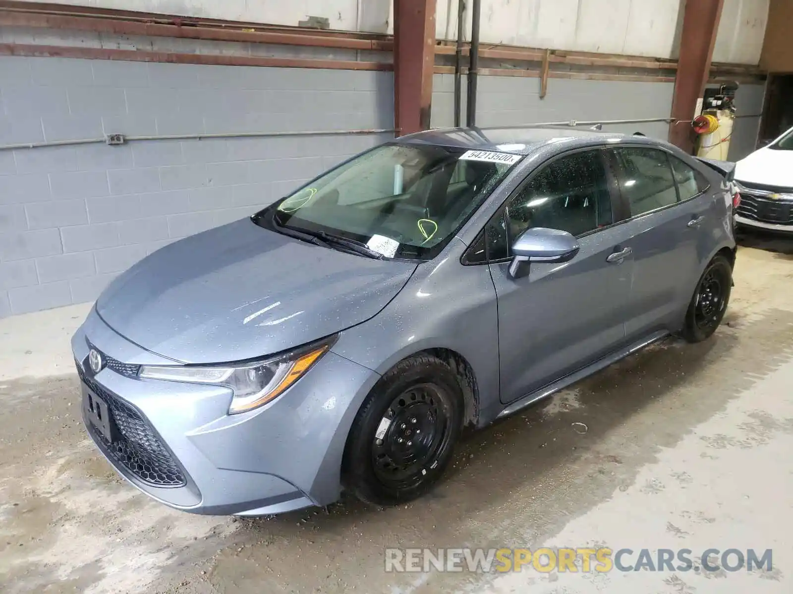 2 Photograph of a damaged car 5YFEPRAE0LP036930 TOYOTA COROLLA 2020