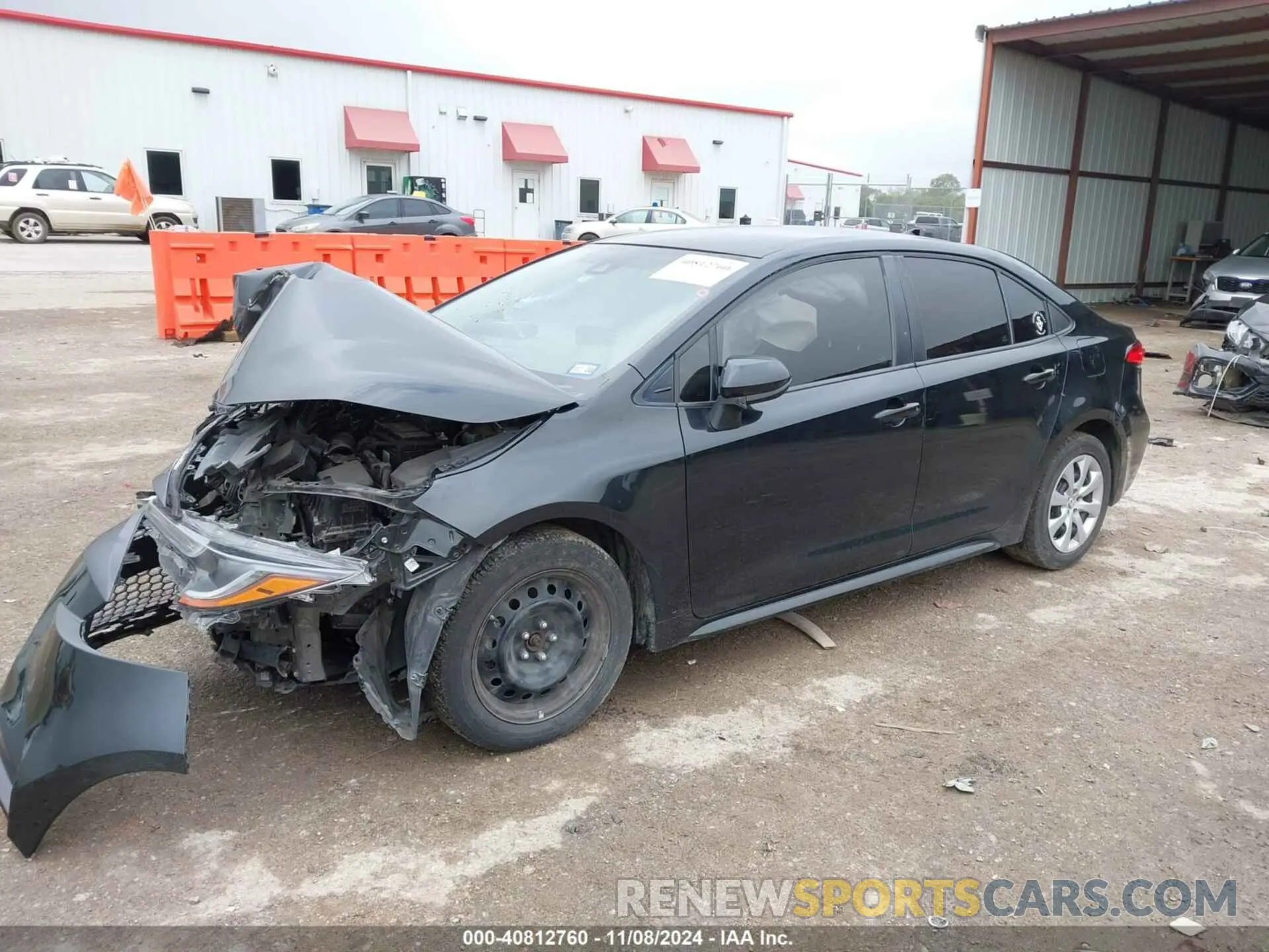 2 Photograph of a damaged car 5YFEPRAE0LP039830 TOYOTA COROLLA 2020