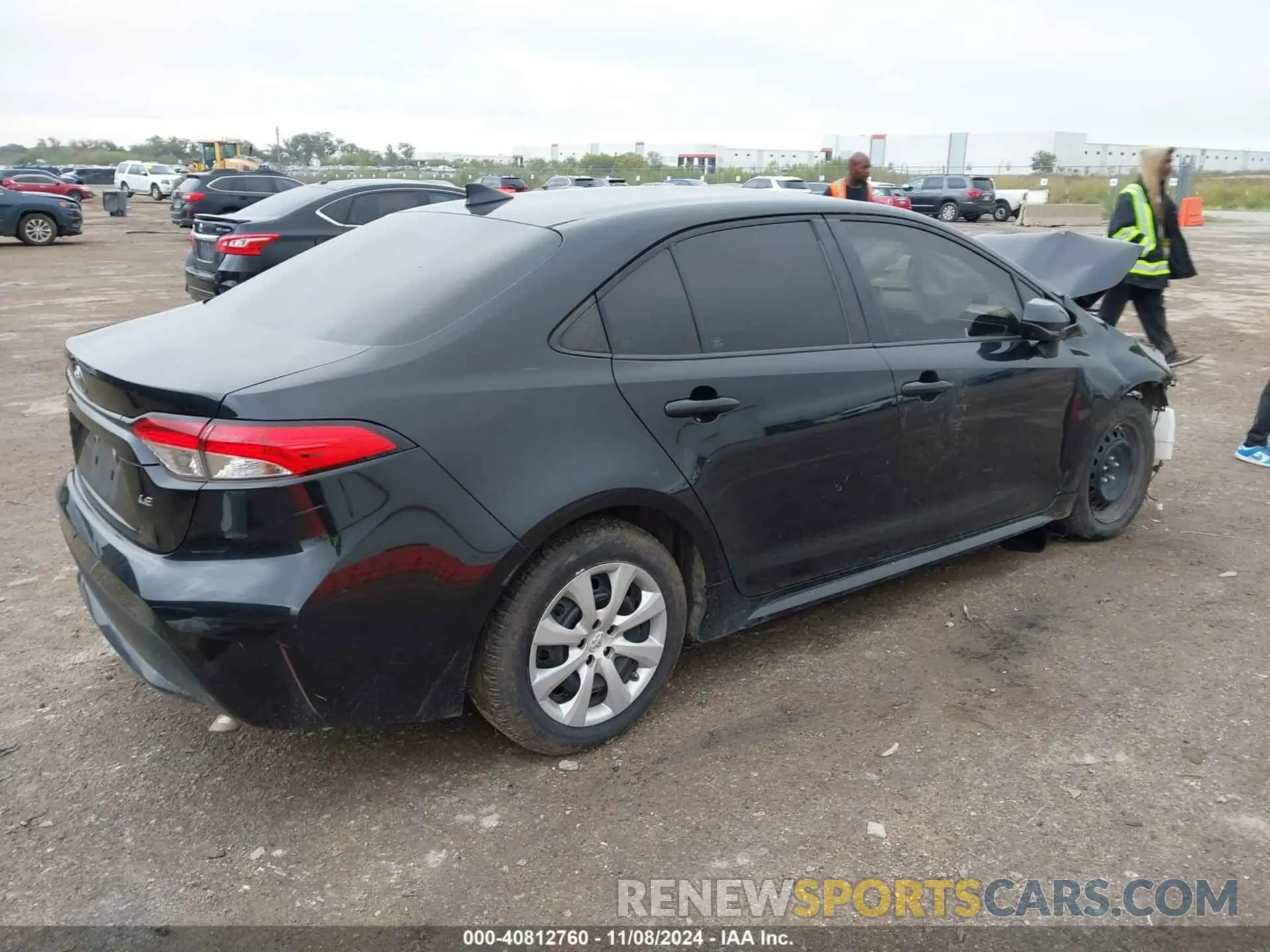 4 Photograph of a damaged car 5YFEPRAE0LP039830 TOYOTA COROLLA 2020