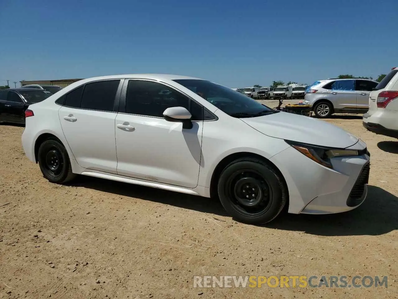 4 Photograph of a damaged car 5YFEPRAE0LP043604 TOYOTA COROLLA 2020