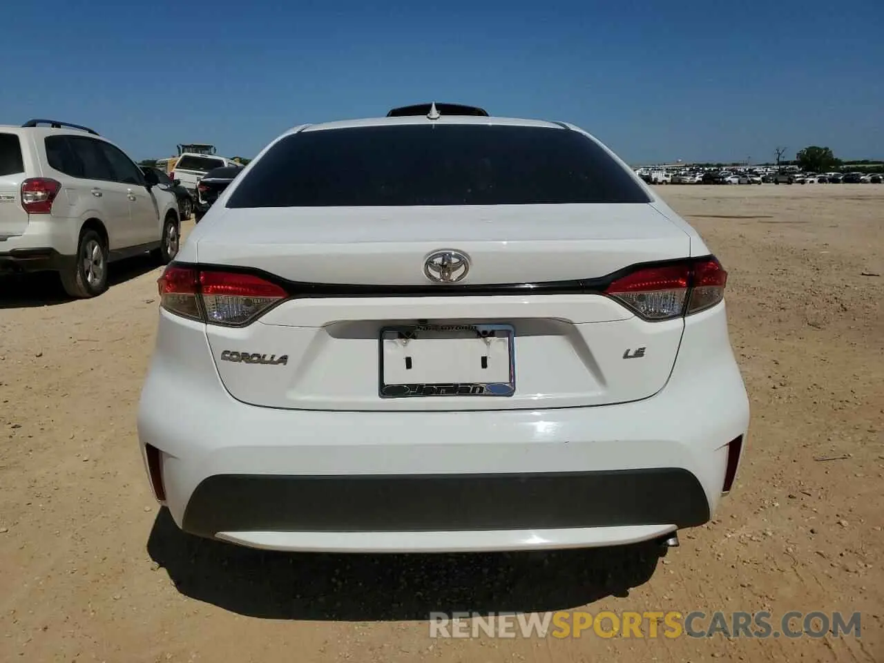 6 Photograph of a damaged car 5YFEPRAE0LP043604 TOYOTA COROLLA 2020