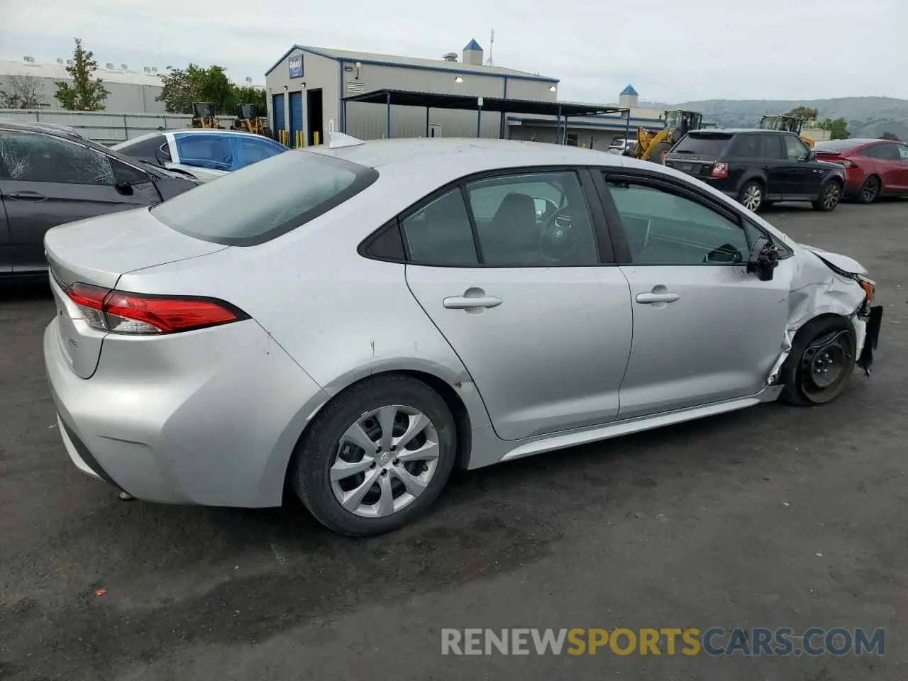 3 Photograph of a damaged car 5YFEPRAE0LP045479 TOYOTA COROLLA 2020