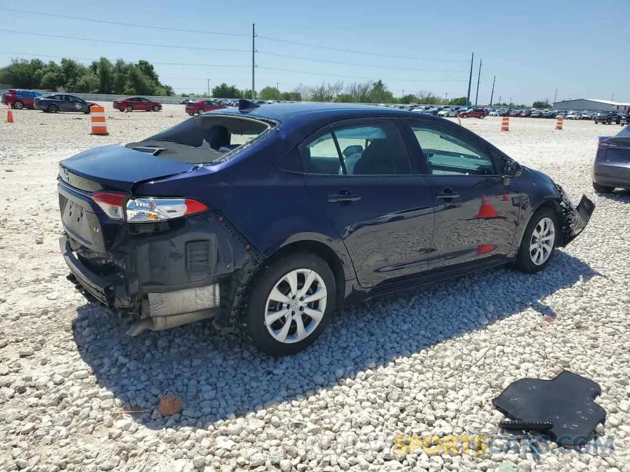 3 Photograph of a damaged car 5YFEPRAE0LP050696 TOYOTA COROLLA 2020