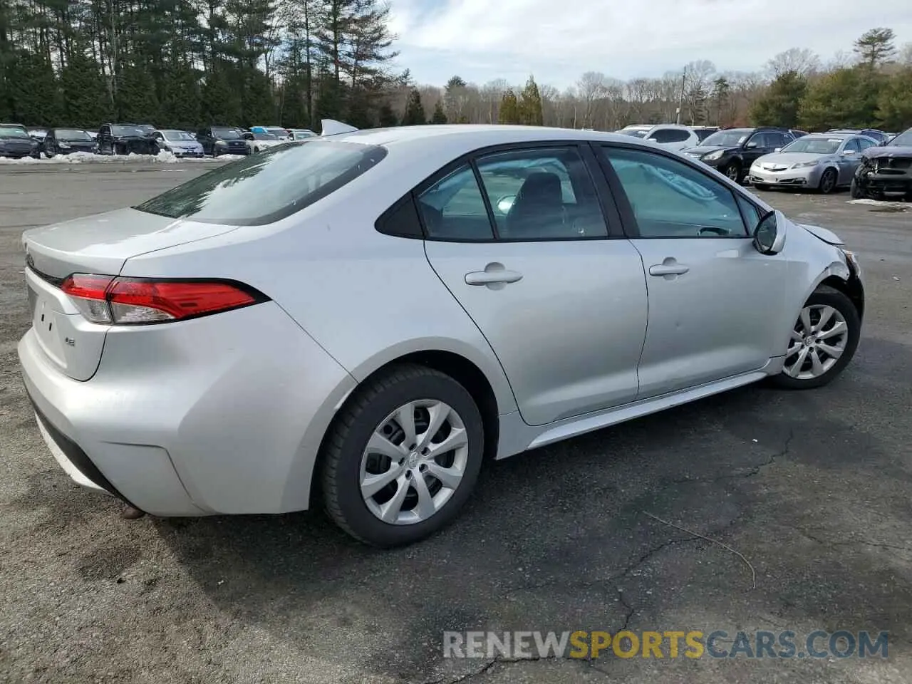3 Photograph of a damaged car 5YFEPRAE0LP051394 TOYOTA COROLLA 2020
