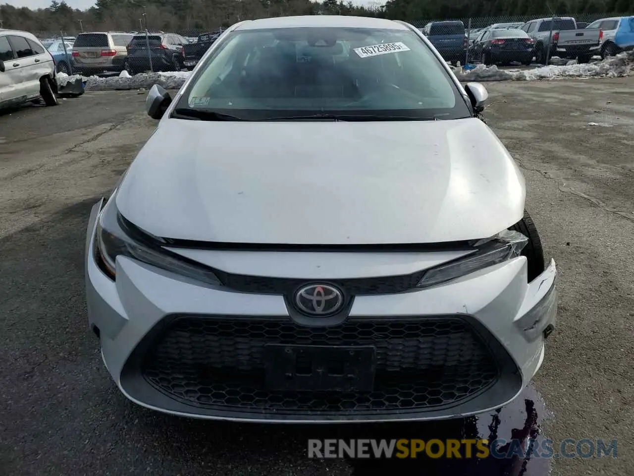 5 Photograph of a damaged car 5YFEPRAE0LP051394 TOYOTA COROLLA 2020