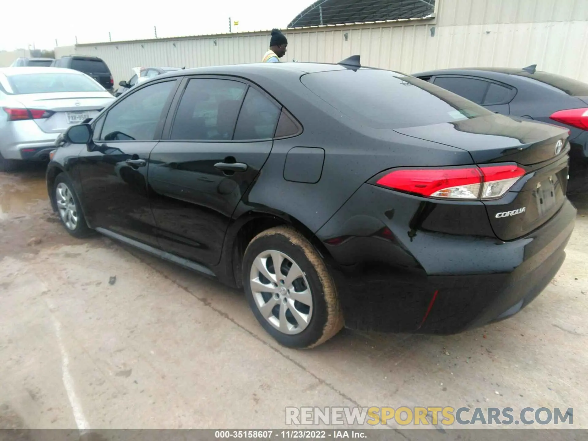 3 Photograph of a damaged car 5YFEPRAE0LP058068 TOYOTA COROLLA 2020