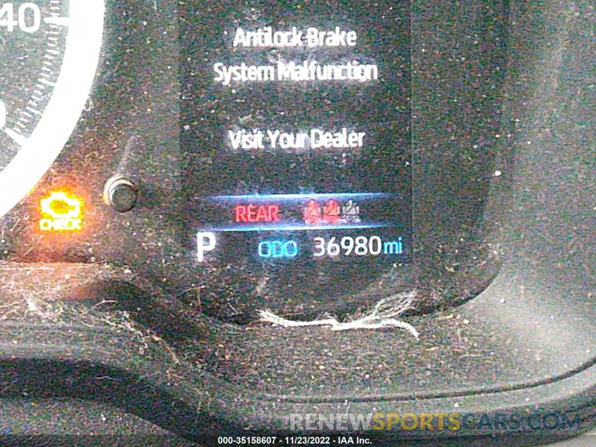 7 Photograph of a damaged car 5YFEPRAE0LP058068 TOYOTA COROLLA 2020