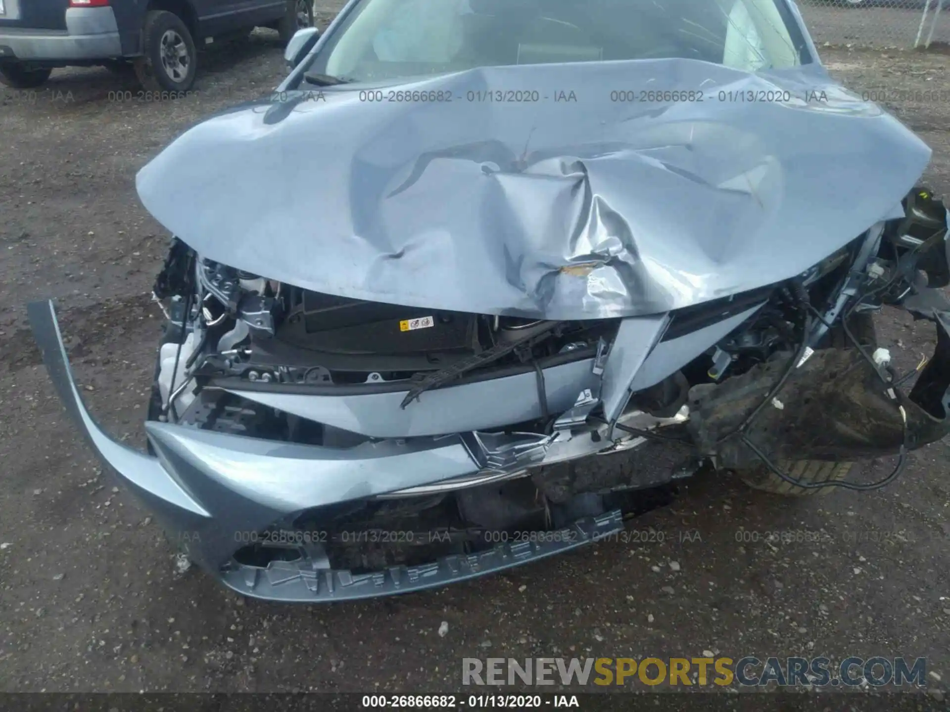 6 Photograph of a damaged car 5YFEPRAE0LP059561 TOYOTA COROLLA 2020