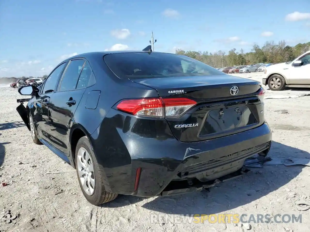 3 Photograph of a damaged car 5YFEPRAE0LP071192 TOYOTA COROLLA 2020