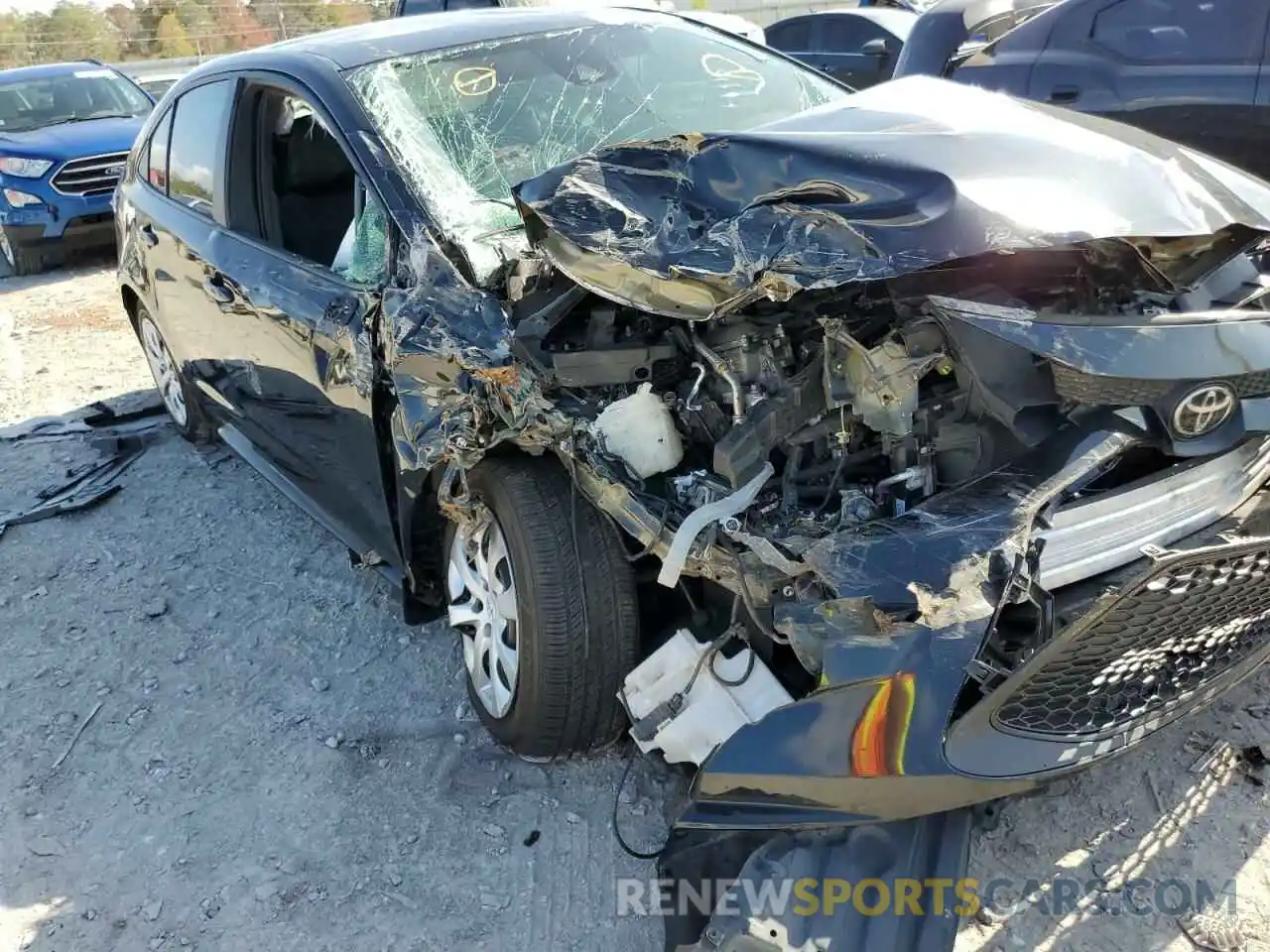 9 Photograph of a damaged car 5YFEPRAE0LP071192 TOYOTA COROLLA 2020