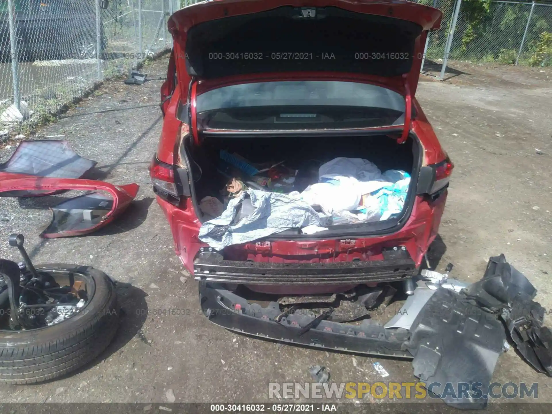 6 Photograph of a damaged car 5YFEPRAE0LP073346 TOYOTA COROLLA 2020