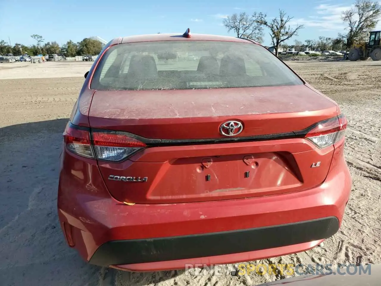 6 Photograph of a damaged car 5YFEPRAE0LP073508 TOYOTA COROLLA 2020