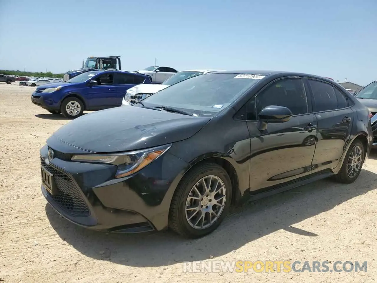 1 Photograph of a damaged car 5YFEPRAE0LP082497 TOYOTA COROLLA 2020