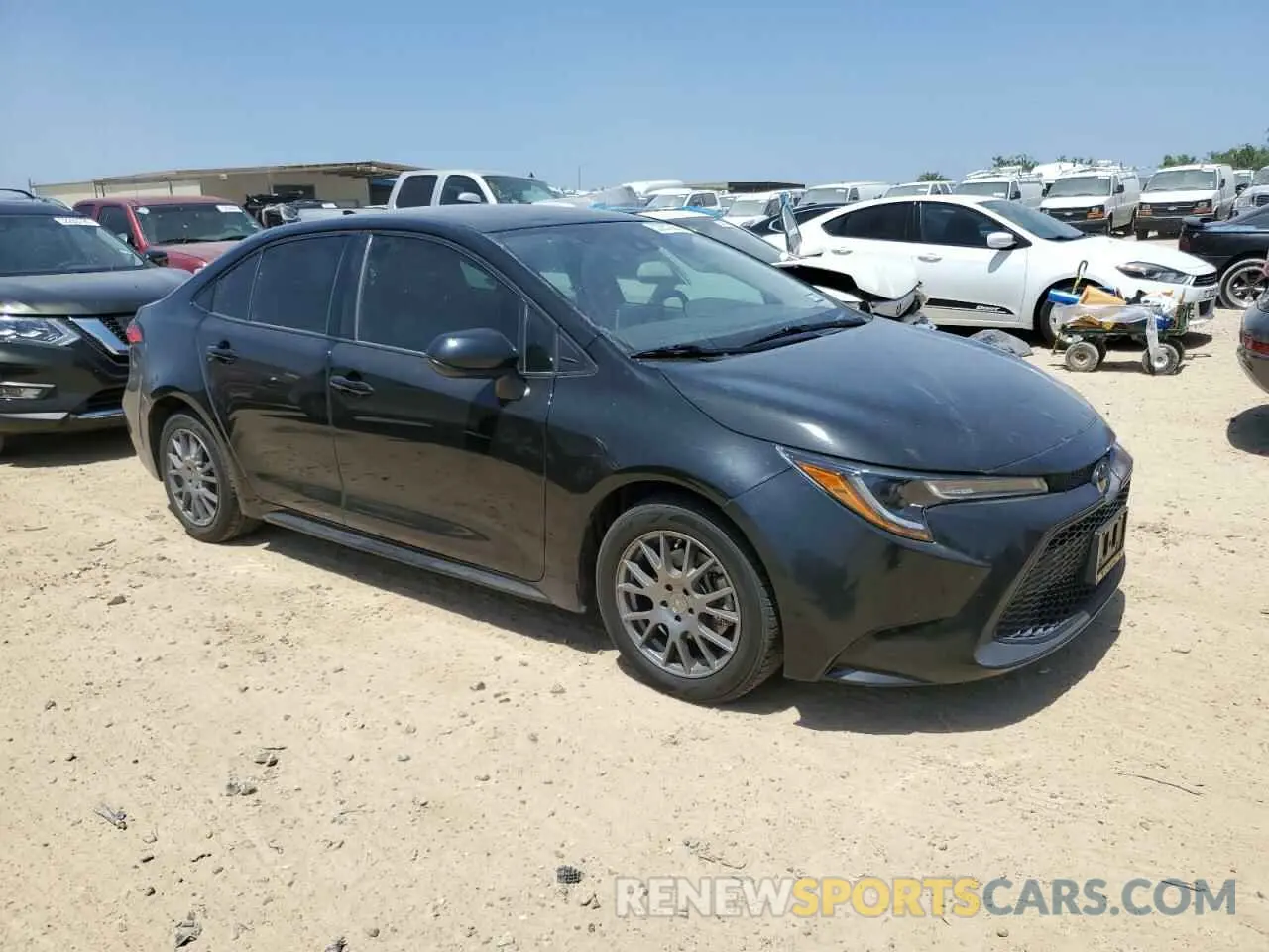 4 Photograph of a damaged car 5YFEPRAE0LP082497 TOYOTA COROLLA 2020
