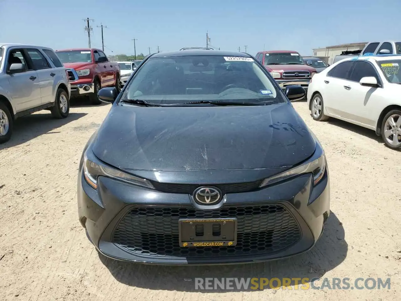 5 Photograph of a damaged car 5YFEPRAE0LP082497 TOYOTA COROLLA 2020