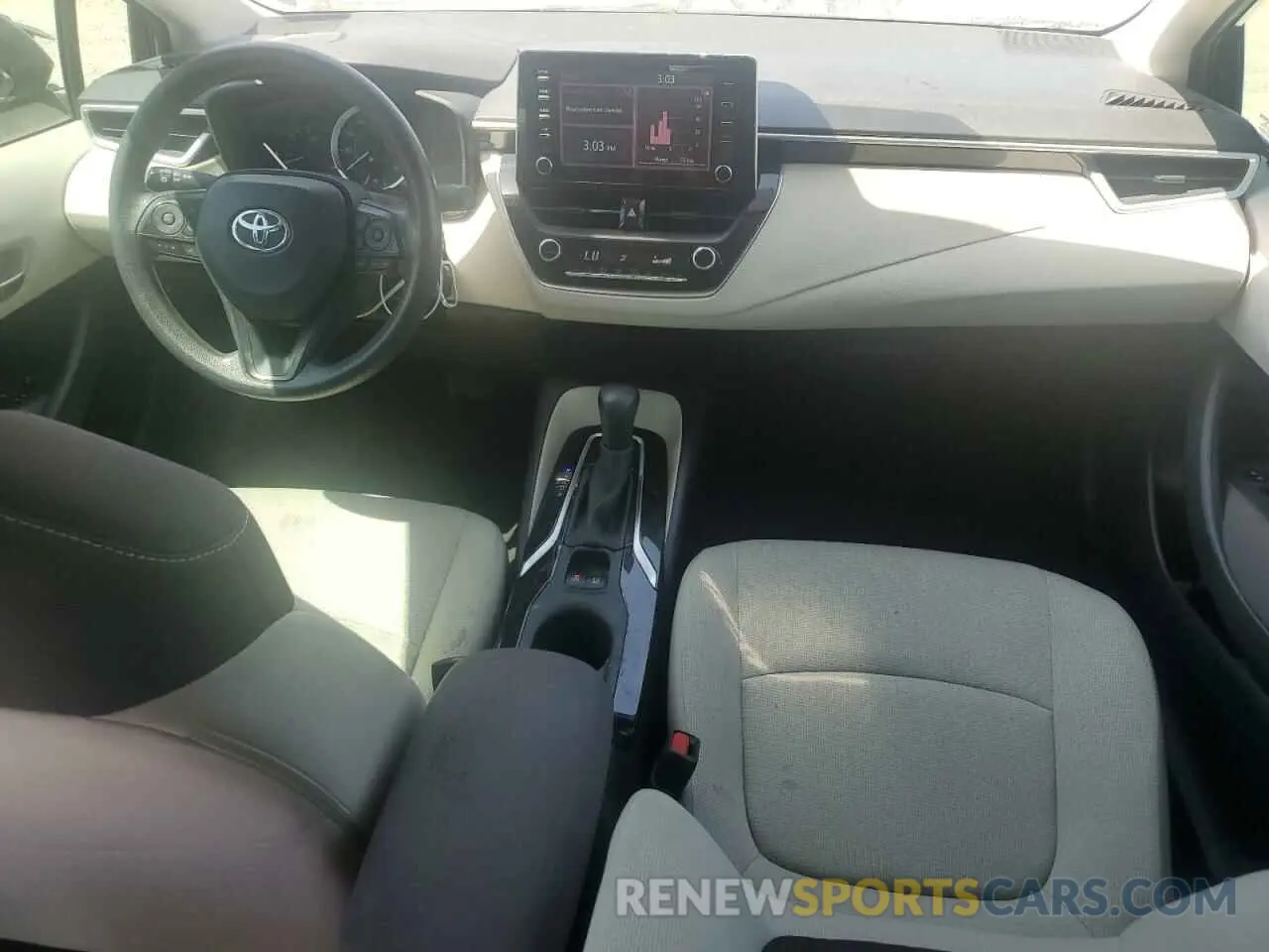 8 Photograph of a damaged car 5YFEPRAE0LP082497 TOYOTA COROLLA 2020