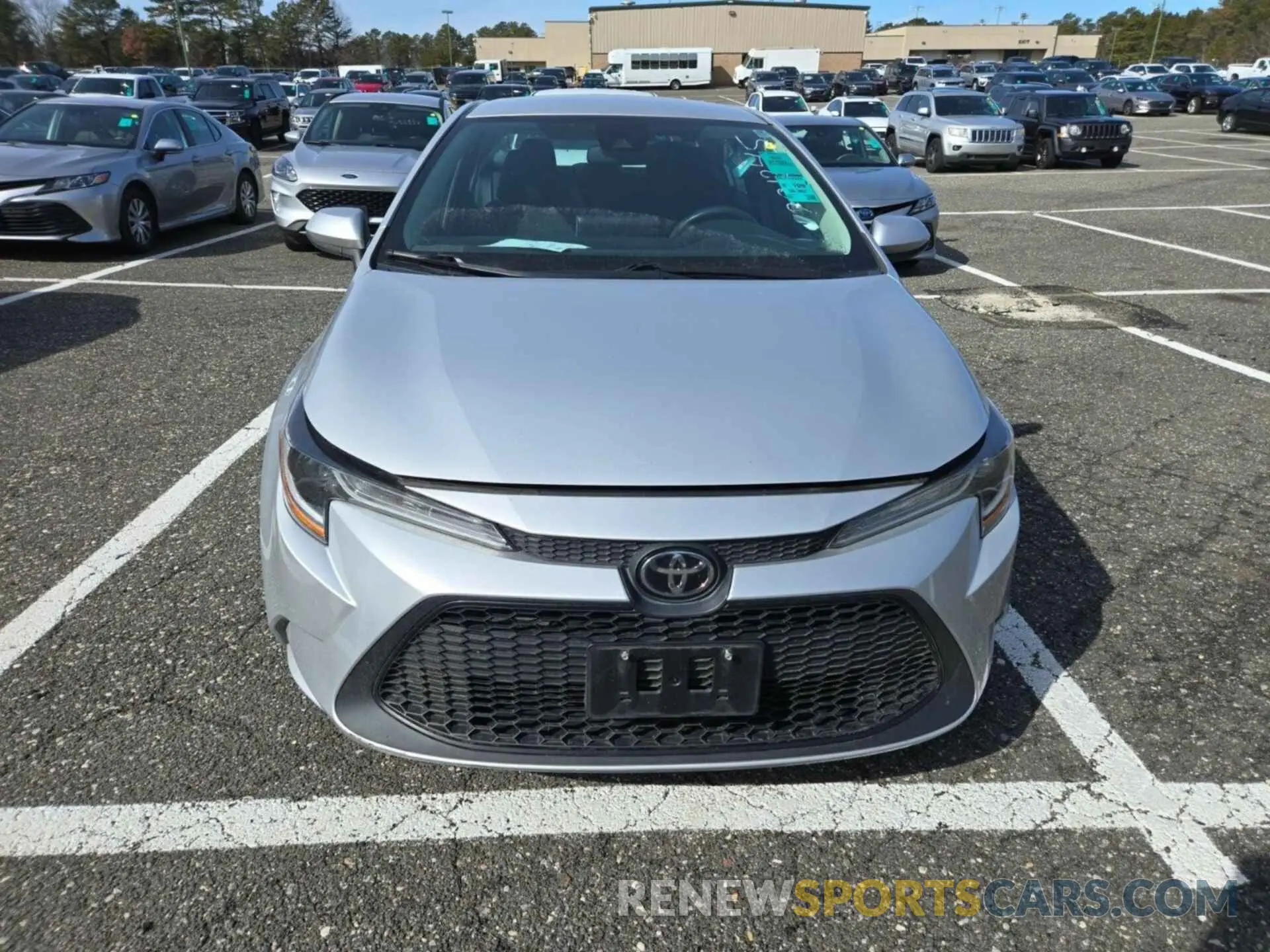 4 Photograph of a damaged car 5YFEPRAE0LP083231 TOYOTA COROLLA 2020