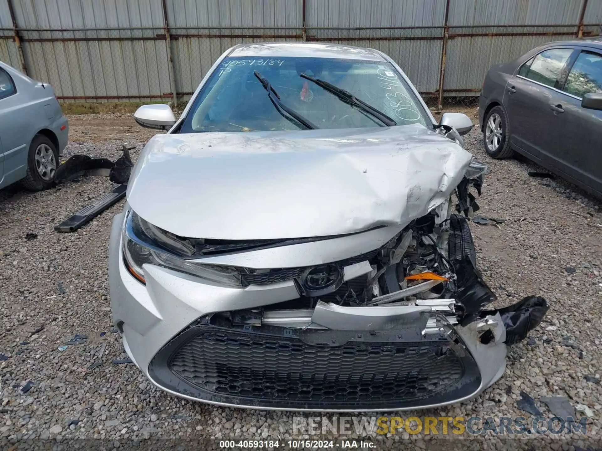 12 Photograph of a damaged car 5YFEPRAE0LP083410 TOYOTA COROLLA 2020
