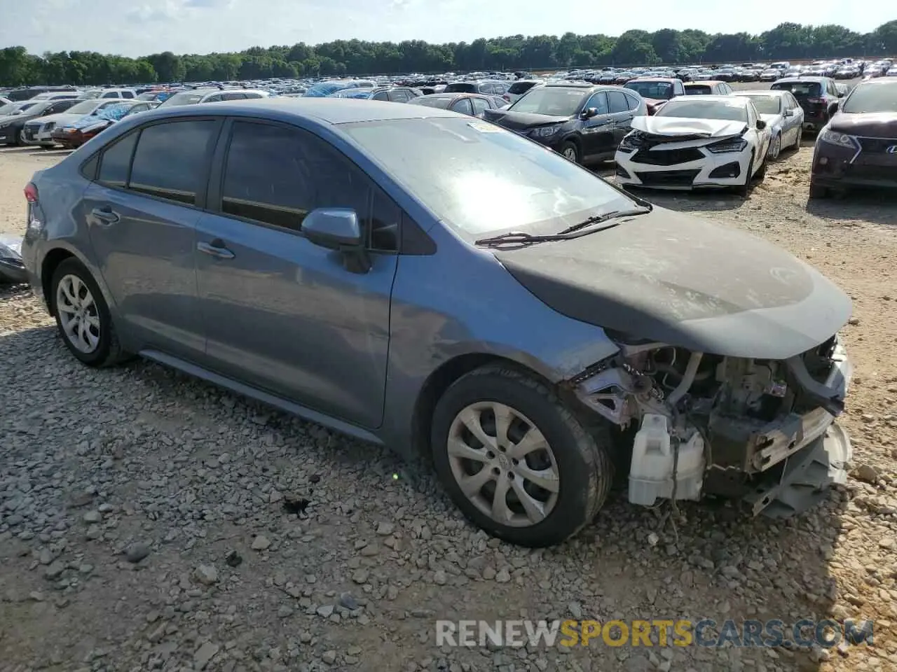 4 Photograph of a damaged car 5YFEPRAE0LP086162 TOYOTA COROLLA 2020