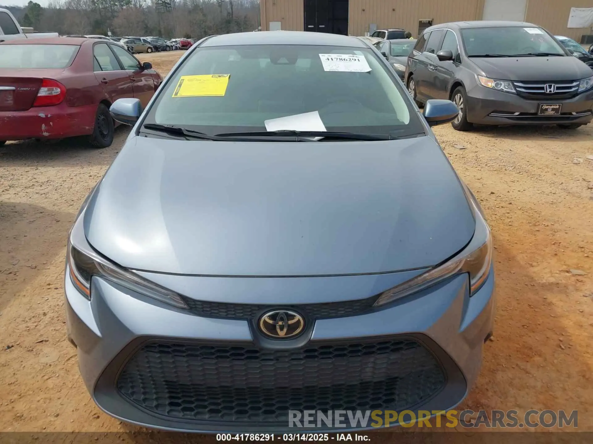 12 Photograph of a damaged car 5YFEPRAE0LP087974 TOYOTA COROLLA 2020