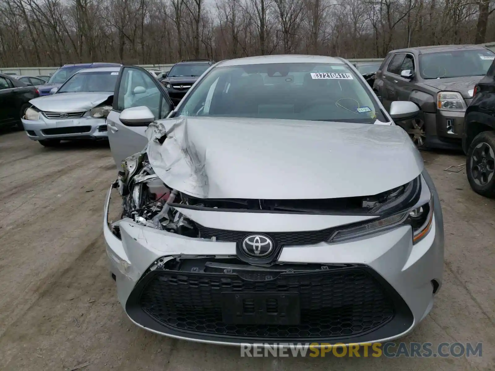 7 Photograph of a damaged car 5YFEPRAE0LP097193 TOYOTA COROLLA 2020