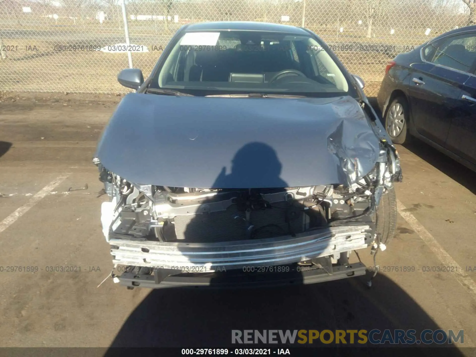 6 Photograph of a damaged car 5YFEPRAE0LP098084 TOYOTA COROLLA 2020